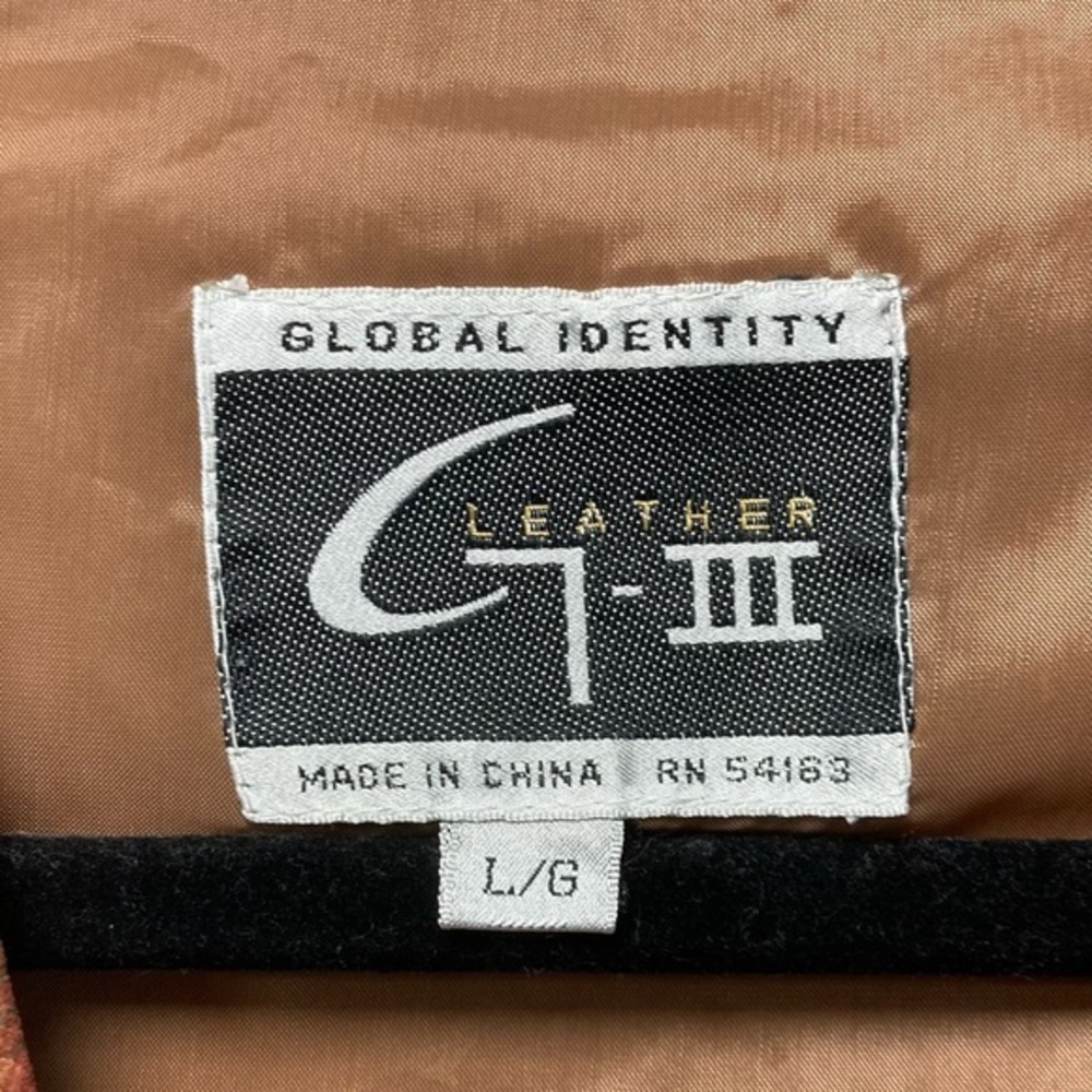 Global Identity G-III‎ Leather Vest Womens Large Plaid Rose Floral Suede Brown L - Picture 5 of 7